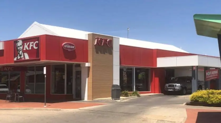 The KFC restaurant on Campbell Street