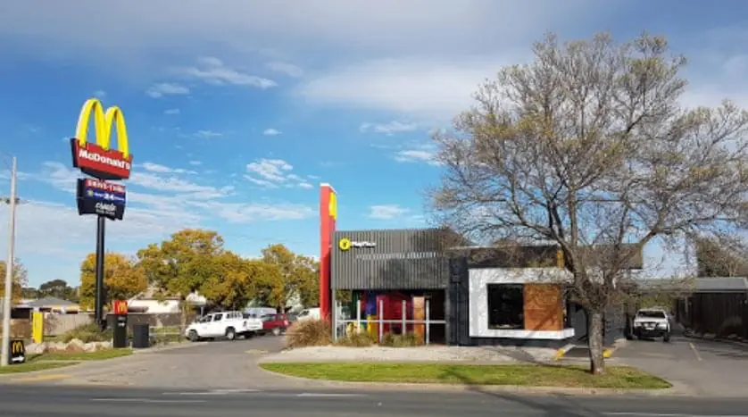 The McDonald's restaurant on Campbell Street
